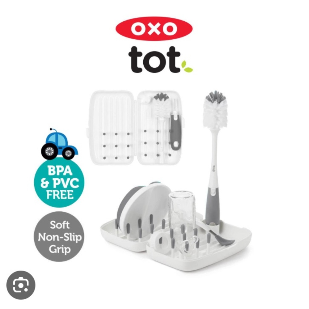 COPY - OXO TOT ON THE GO BOTTLE CLEANER AND DRYING RACK